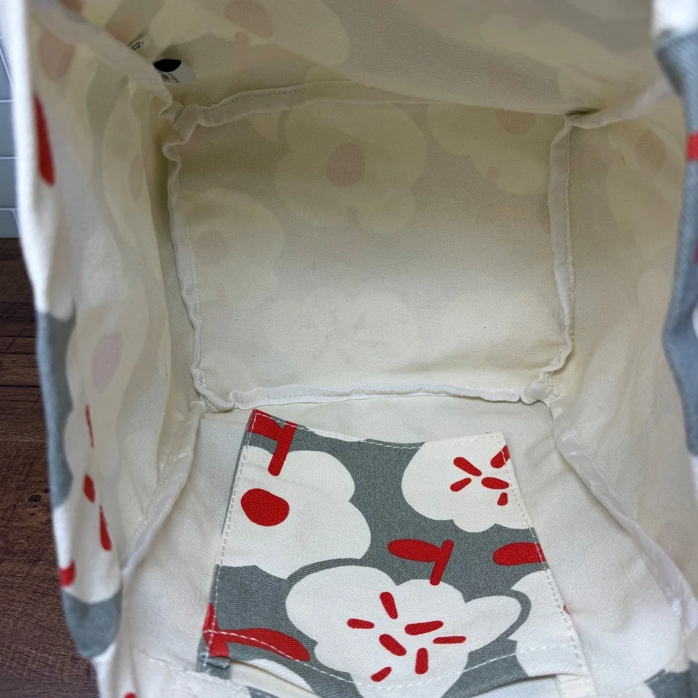 MAIKA Recycled Canvas Lunch Tote Sierra Floral Print Project Bag